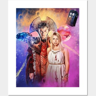 Doctor Who. Ten and Rose. Time Lord Victorious. Posters and Art